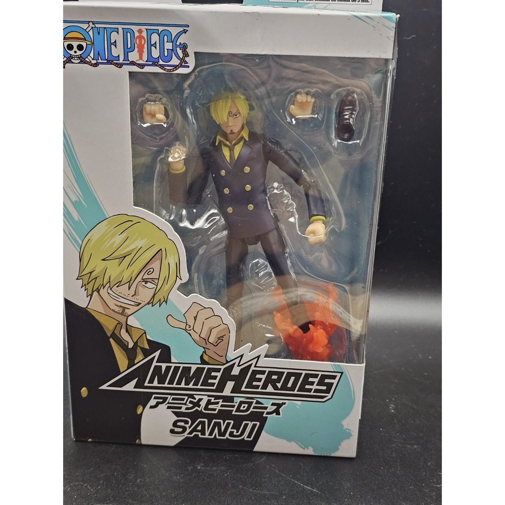 One Piece Anime Heroes *SANJI* 6.5" Action Figure - NIB Sealed - Picture 2 of 11